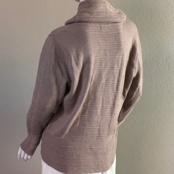 Wool Blend Kevin Klein Cowl-Neck Sweater - Picture 4 of 6